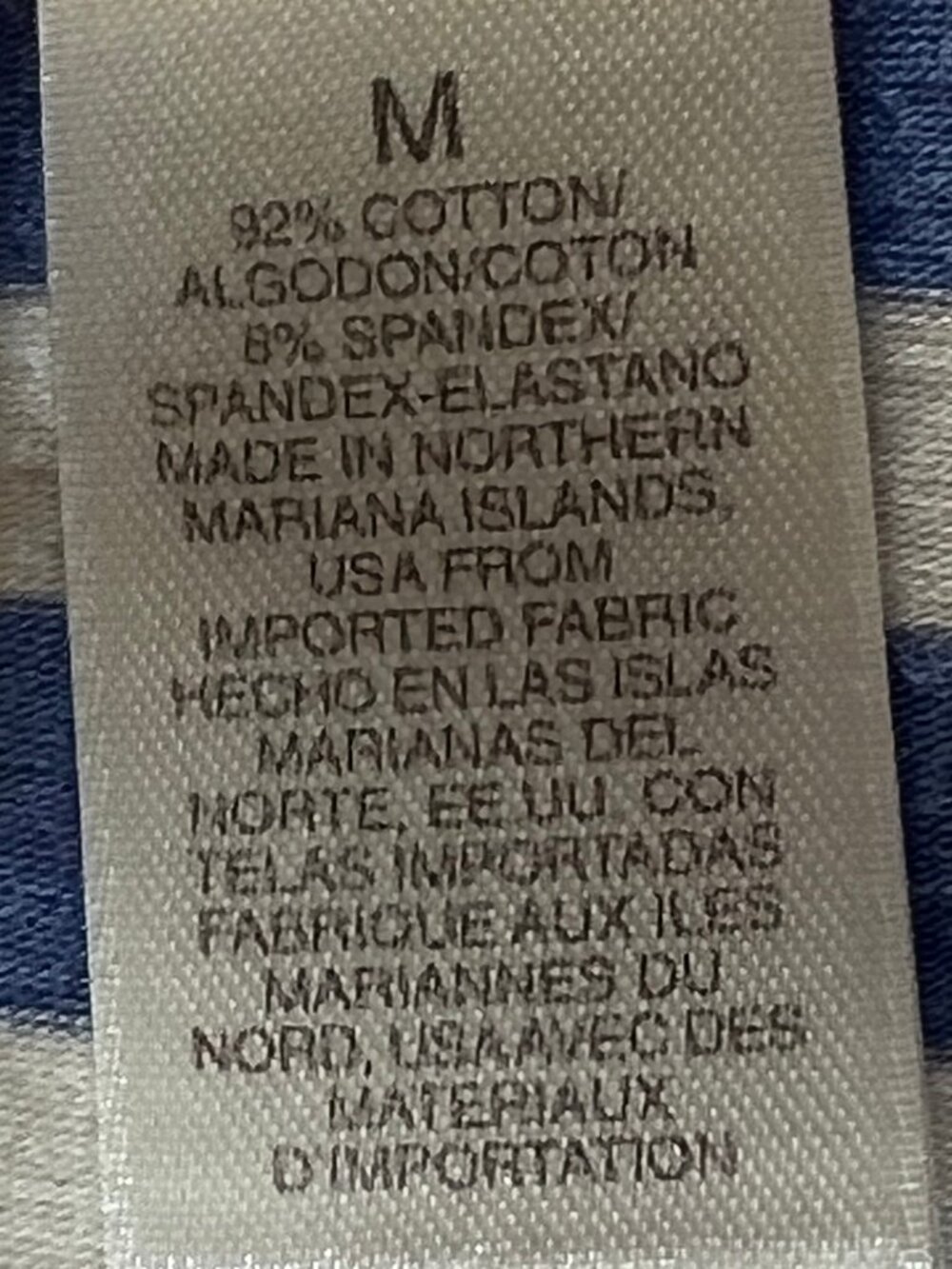 Liz Claiborne Liz & Co Blue & White Striped Shirt - Picture 13 of 14